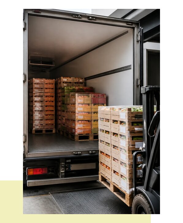 Перевозка сельхозпродукции на паллетах с доставкой в Кыштым
